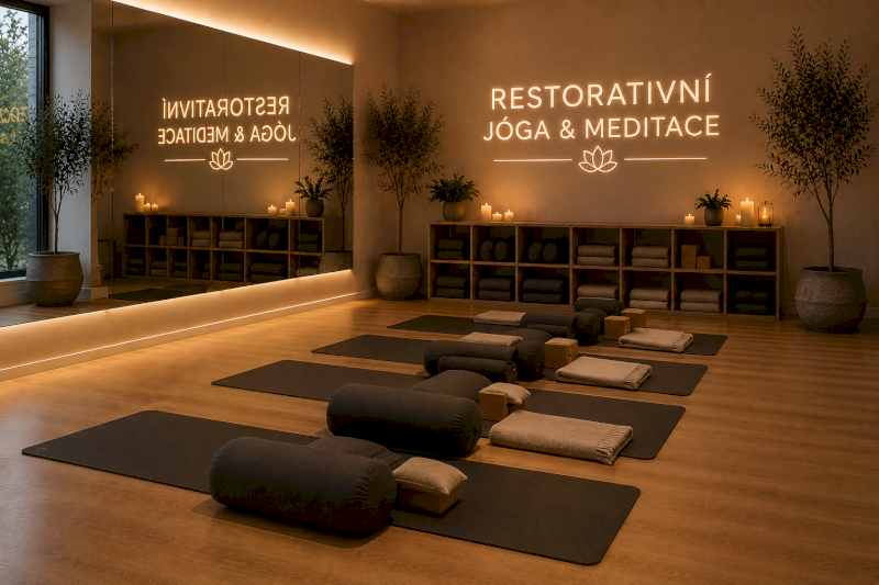 RESTORATIVNÍ JÓGA & MEDITACE
