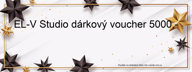 Voucher EL-V Studio dárkový voucher 5000,-